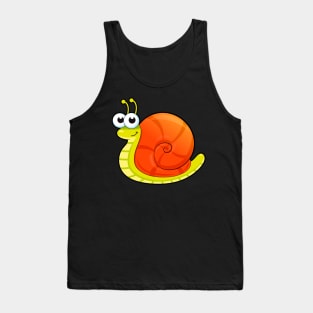 Cute Snail Tank Top